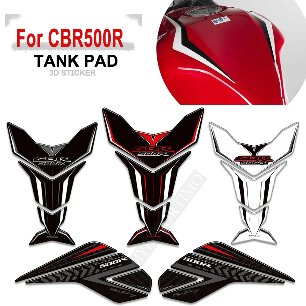 

﻿ For Honda CBR500R CBR 500 R 500R Motorcycle Fuel Oil Tank Pad Knee Protector Decorative Sticker Decals Kit