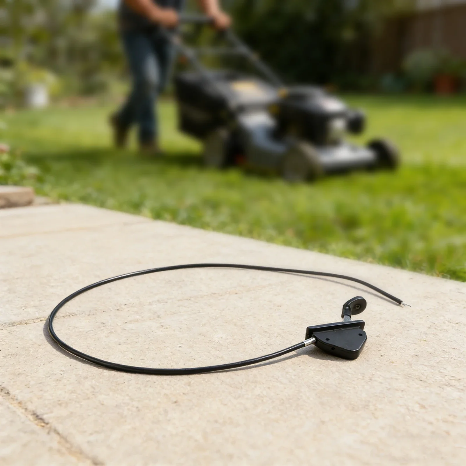 

Совместимый трос дроссельной заслонки для газонокосилок Exmark и Toro, обеспечивающий надежную функциональность регулировки скорости двигателя.