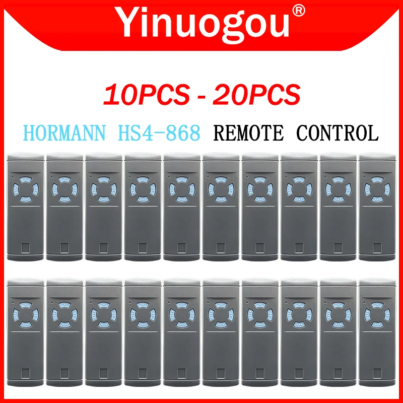 HORMANN HS4 868 MHz Telecomando per porta da Garage 868MHz compatibile con HORMANN HS2 HS1 HSM4 HSM2 HSE4 HSE2 HSZ2 HSZ1 HSP4 HSD2