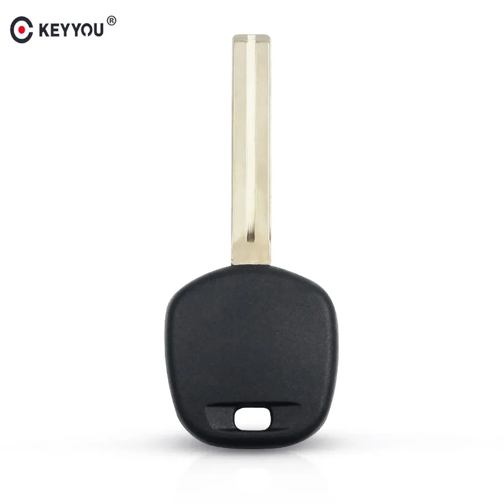 KEYYOU Shell di ricambio per portachiavi per auto per Toyota per Lexus Transponder Key Shell TOY40(46mm) lama lunga