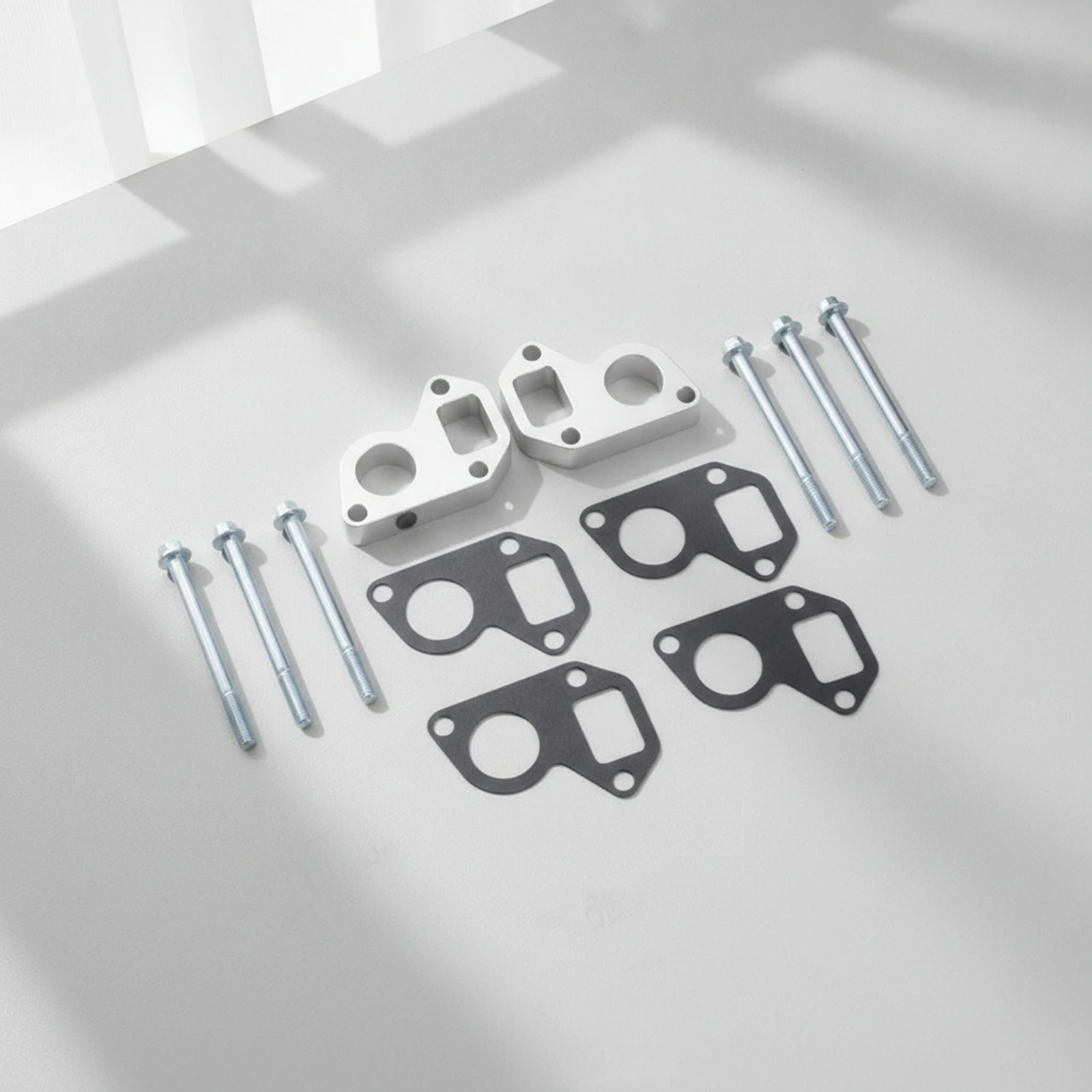 Cooling Pump Spacer with Gaskets Aluminum Cooling Pump Spacer for Car Builders, LS Engine Swap