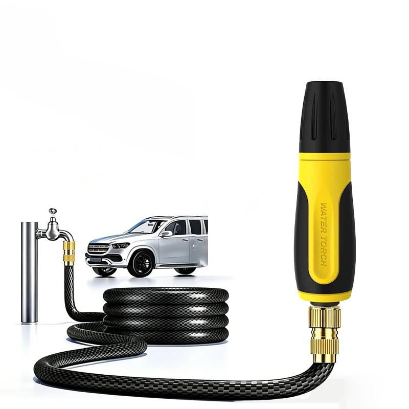 High Pressure Cleaning Direct Spray Nozzle Garden Lawn Cleaning Pipeline Tool Garden High-Pressure Adjustable Cleaning Tool