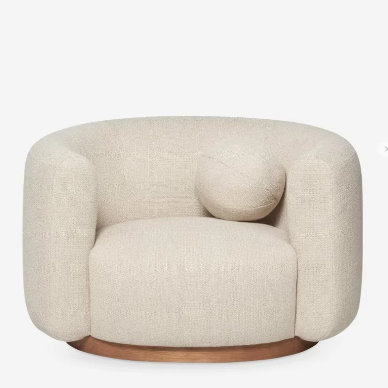 

Living room furniture wooden booker lounge chair design furniture single chair