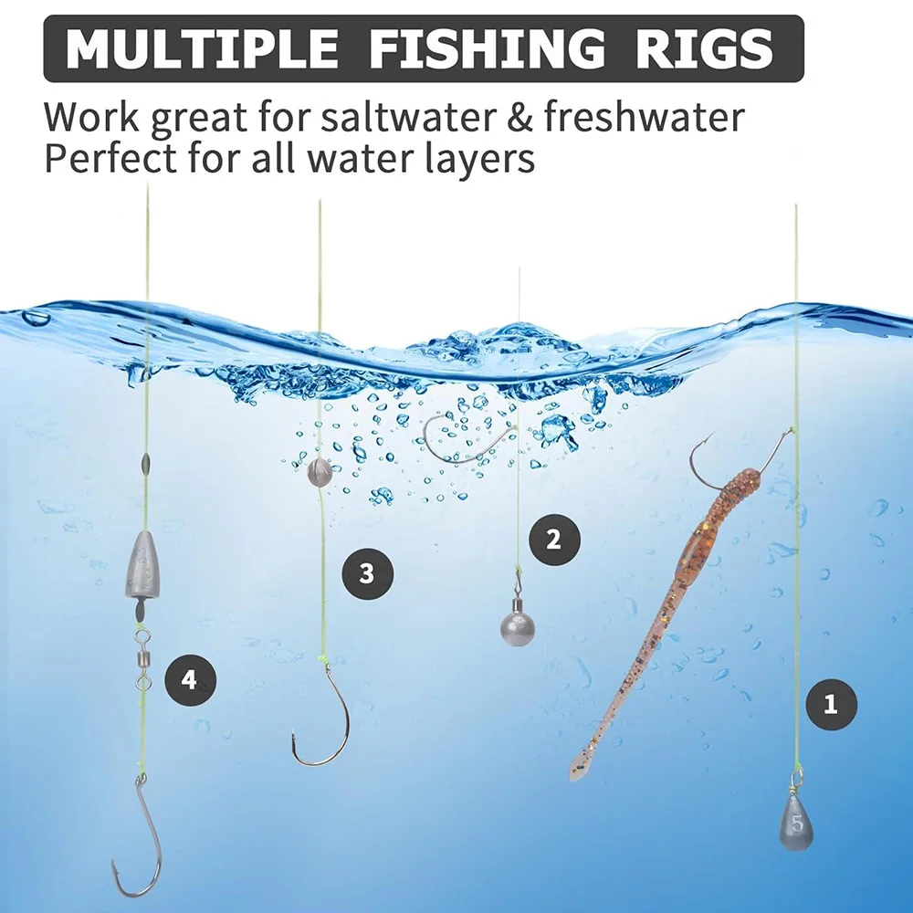 Thornsline Kit de señuelos para lubina: popper, vib y jig metálico - imagen 5