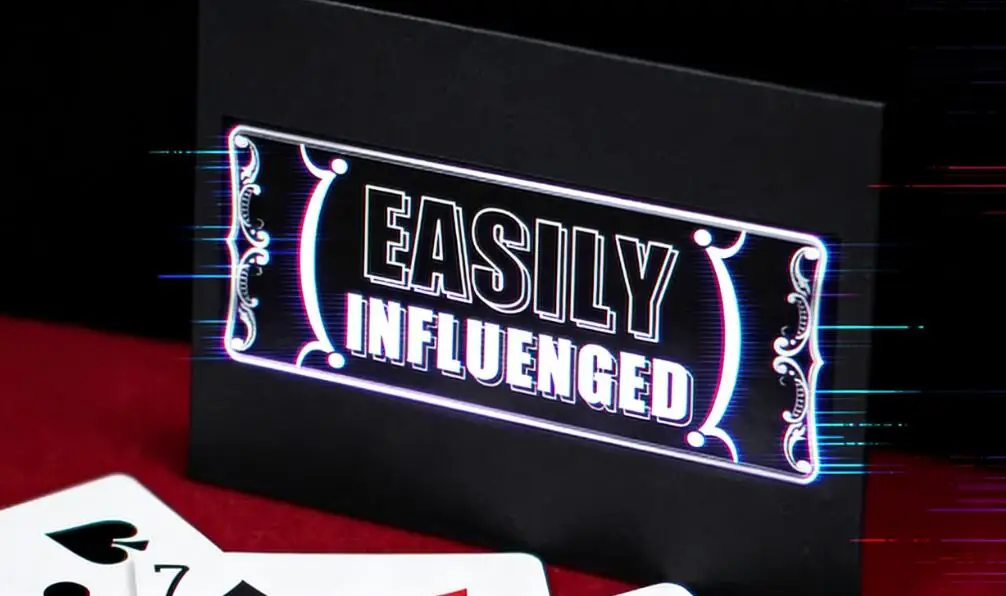Visual Card Change Effect Easily Influenced by DARYL Magic Trick Duplicate Colors Transform Close Up Illusion Gimmick Mentalism