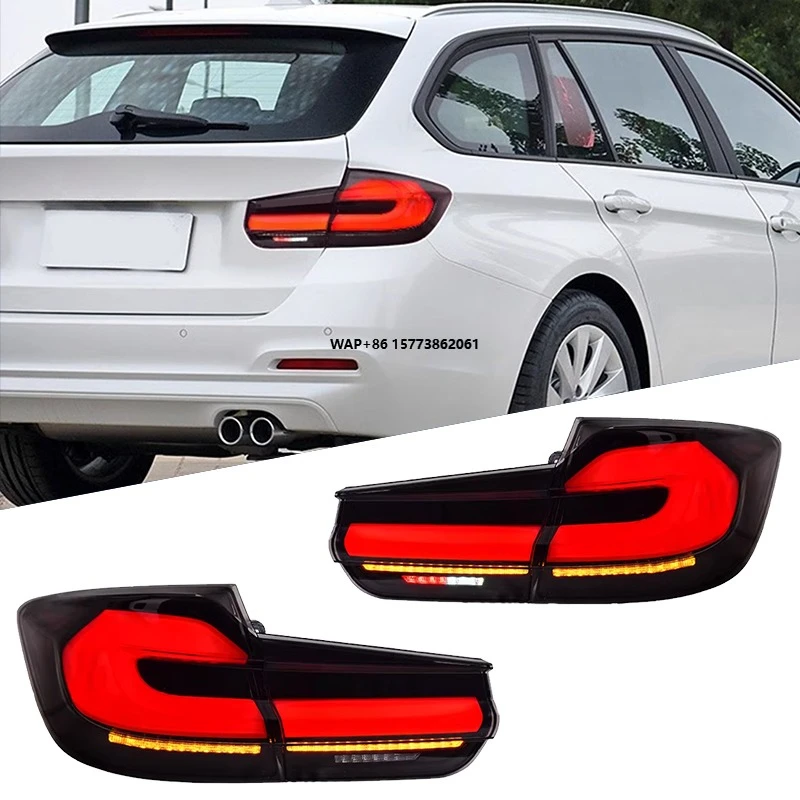 

2 Pieces for 3 Series 2013-2019 LED Rear Lamp Upgrade Durable Indicator Wagon Tail Lights F31 Touring Taillights