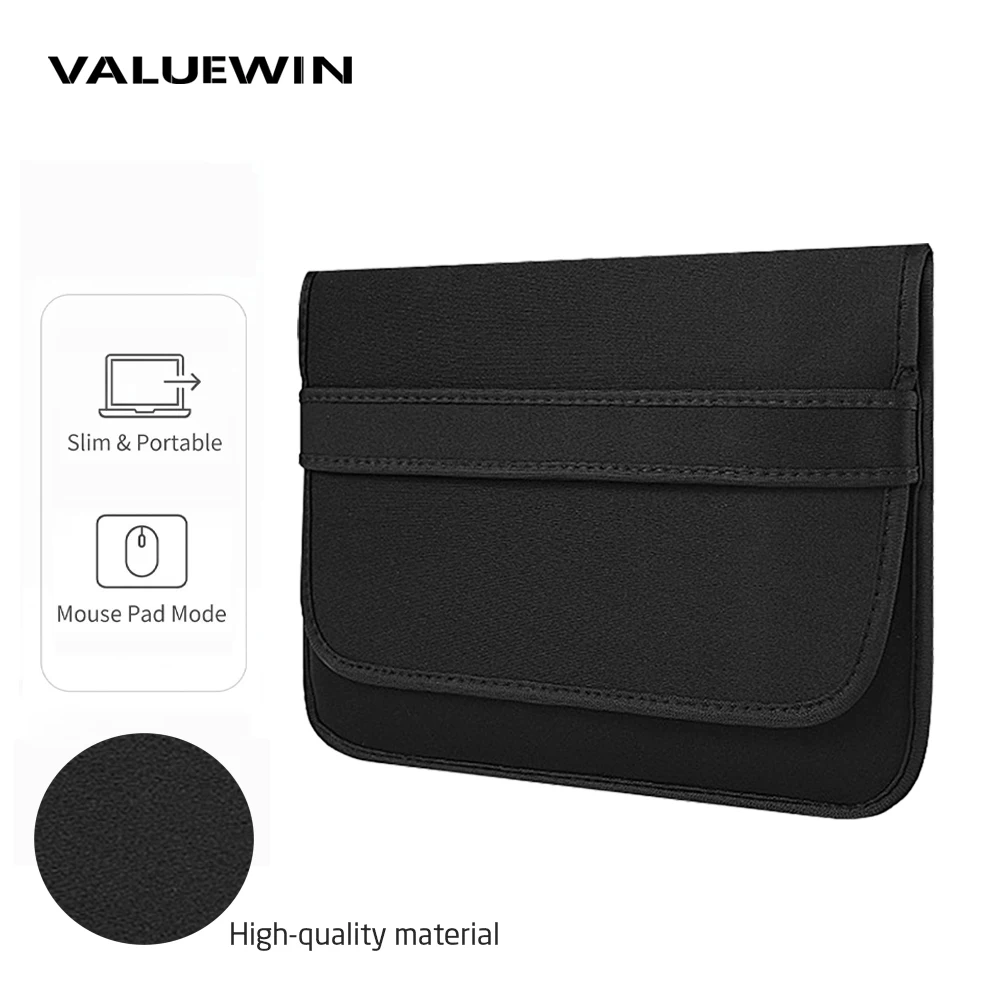 Slim Laptop Sleeve Shockproof Protective Notebook Case Lightweight Laptop Bag 13 14 15.6 Inch for MacBook Neo Air/Huawei/HP