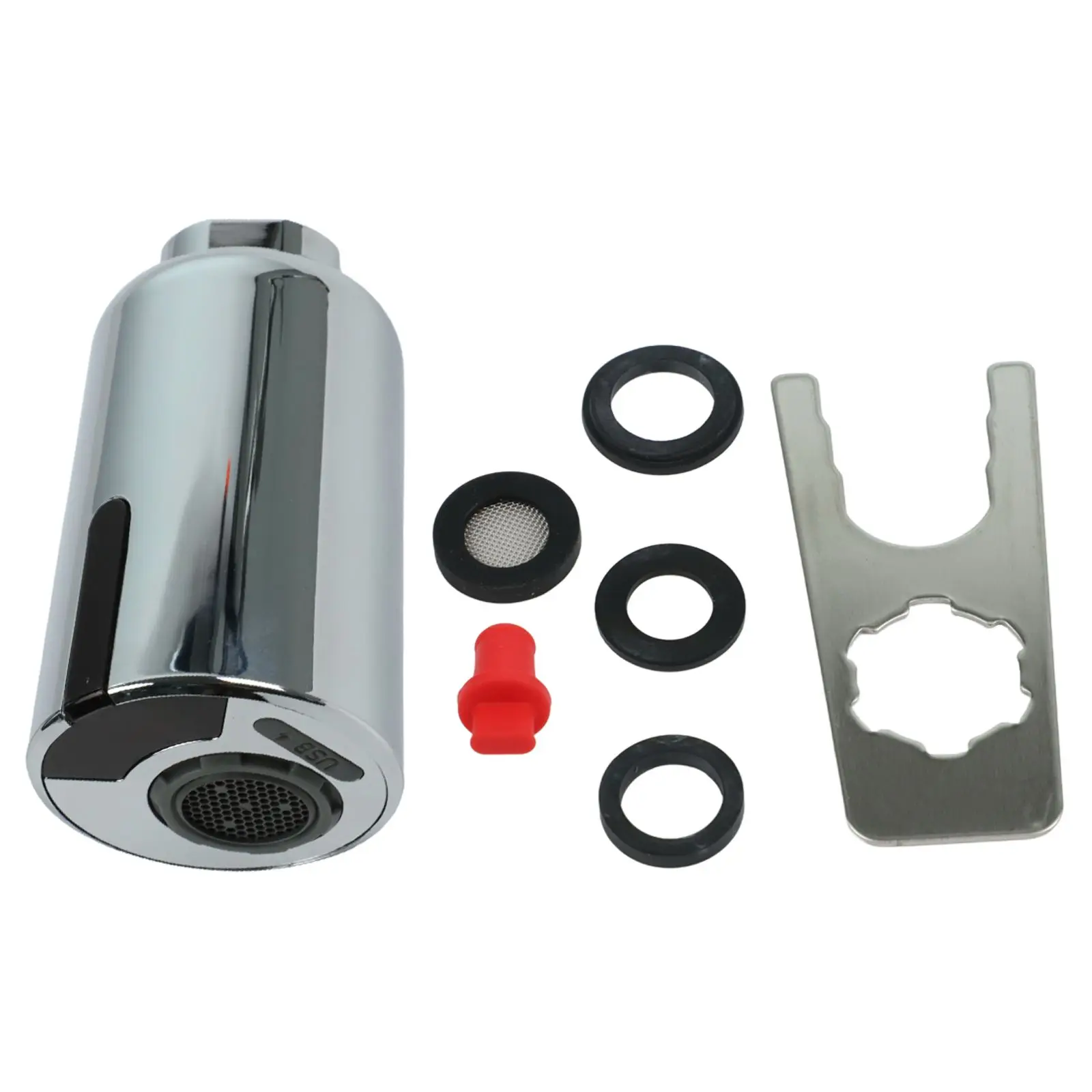 7.9x4.1cm Infrared Sensor Faucet Flow Path Throttling Design Quick Installation User Convenience Versatile Use