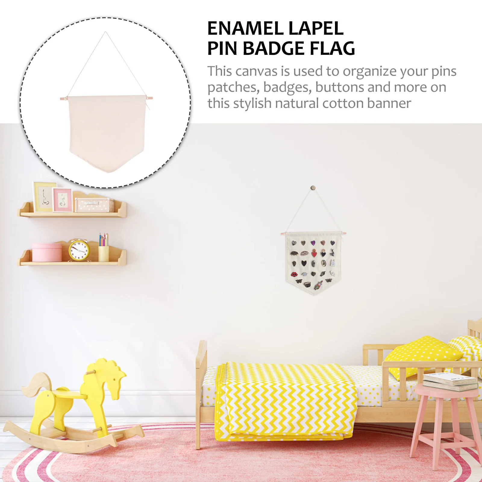 Рисунок 2 - Настенная брошь, дисплей, холст