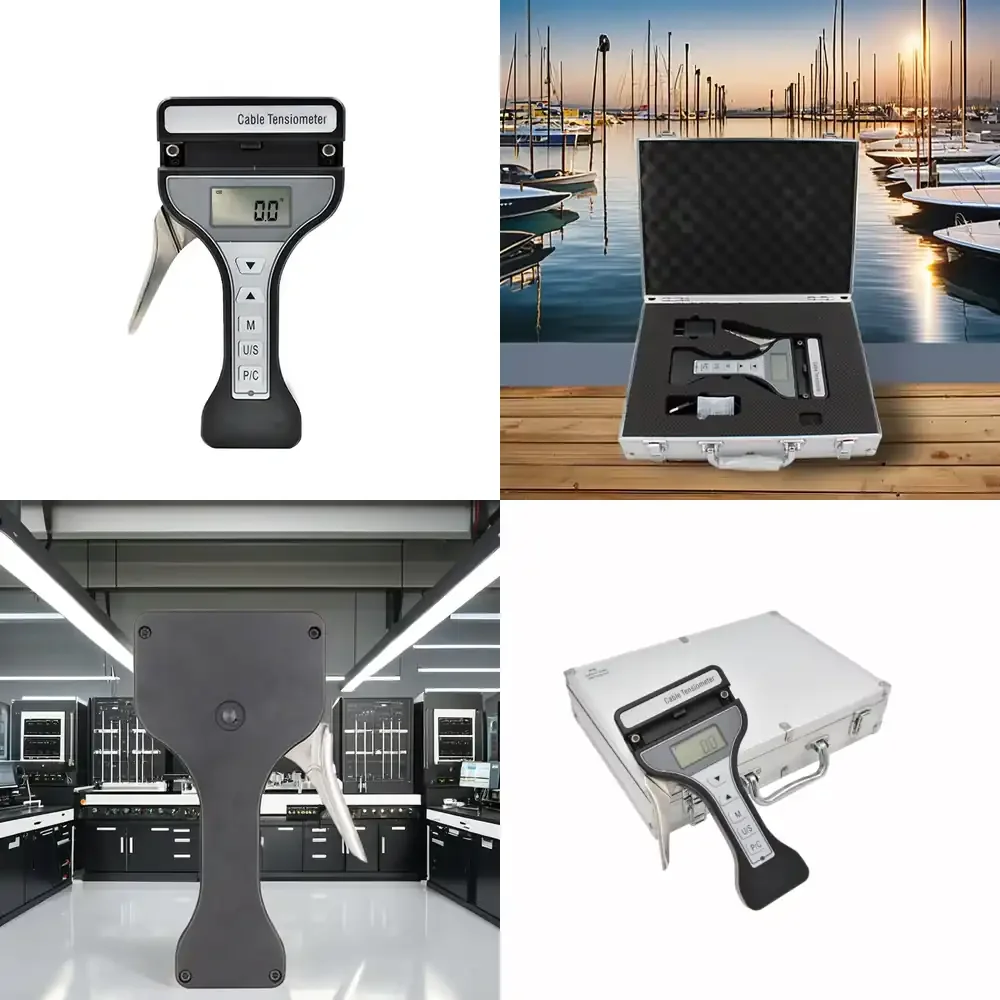 

High-Precision Portable Cable/Wire Rope Tension Meter for Accurate Handheld Measurements