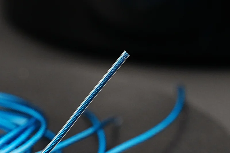ZiSin HIFI Nucleo di estensione per auricolari in-ear, cavo/base per auricolari ad alta temperatura IEM/fatto a mano fai-da-te/7N OCC + nucleo in grafene