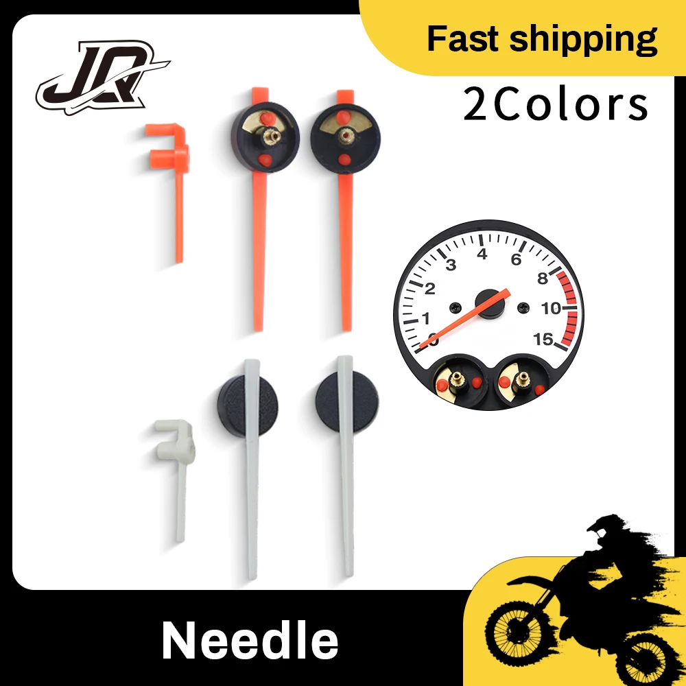 

3Pcs White Red Motorcycle Speedometer Meter Pointer Needle Pins For Honda Kawasaki Yamaha Instrument Replacement Parts