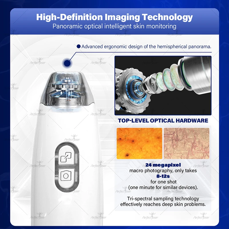 Hydra Microdermabrasie Gezichtsmachine Zuurstof Huid Verjonging Hydro Huid Analyzer Gezicht Diepe Reiniging Krimp Poriën Apparaat Ce