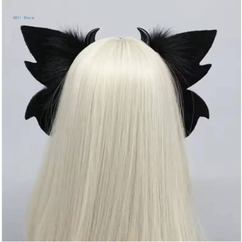 Cartoon Plush Animal Ears Headband Costume Headpieces Hair Decoration Cosplay Accessory for Women and Girls