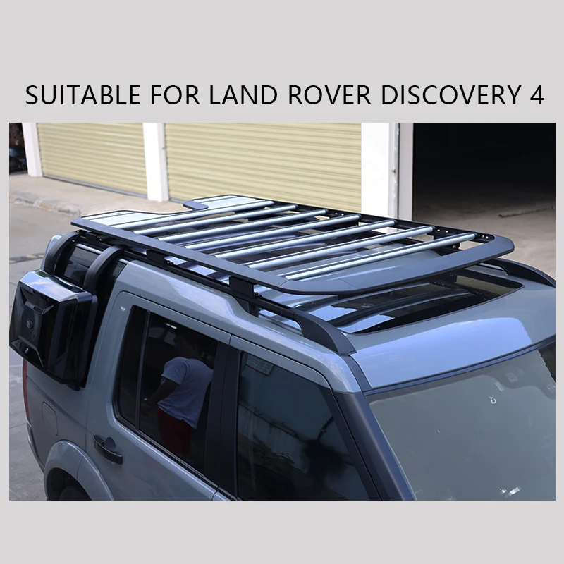 Aluminum Alloy Car Roof Cargo Luggage Rack Baskets for Land Rover Discovery 4 2012+