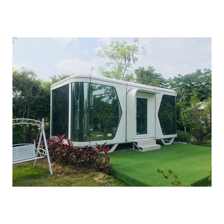 Luxury Mobile Homes Space Capsule Flexibly Combinable  Home Safe Customizable Easily Movable Comply permit requirements