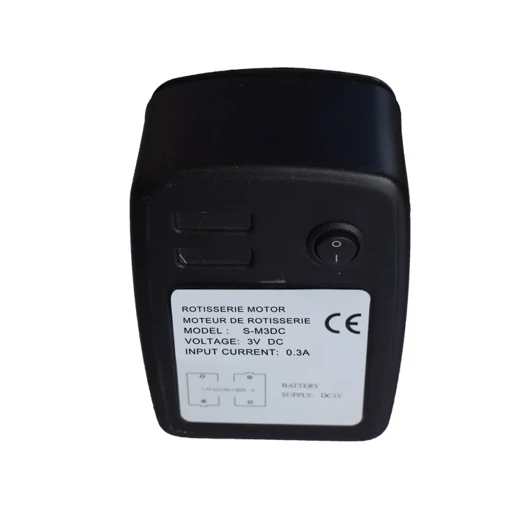

% для двигателя с аккумулятором 3 В, поворотный двигатель для гриля