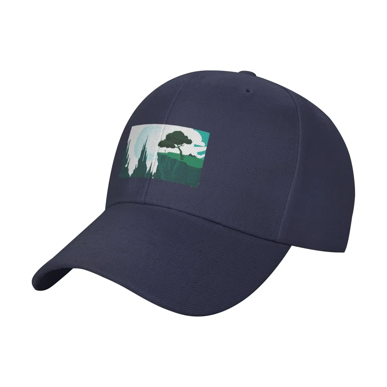 Scenic View Of A Tree On Cliff Baseball Cap Adjustable for Men Women Hat Truck Driver Hats