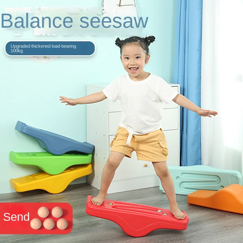 

Children's Emotional Training Equipment Balance Board Household Balance Table Kindergarten Balance Beam Early Education Seesaw