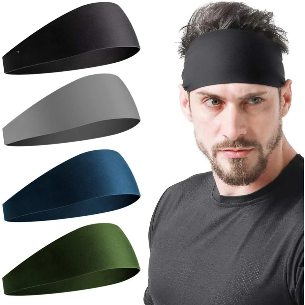

Men's sweat belt for running, sweat belt for sports, men's exercise, slimming fitness, gym yoga, 4 packs