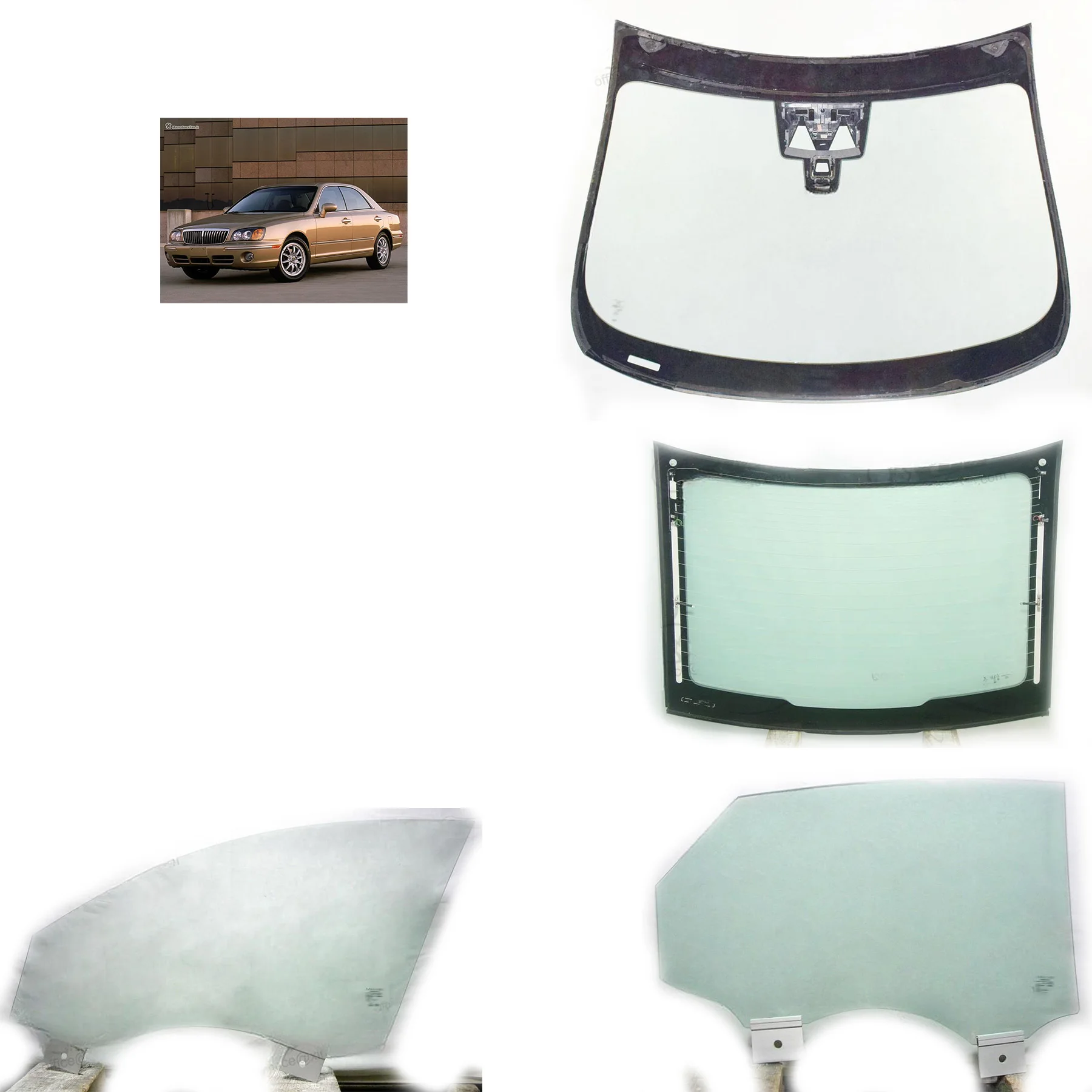 JaguarXJ windshield glass sunroof car  auto   parts windshields    windscreen original