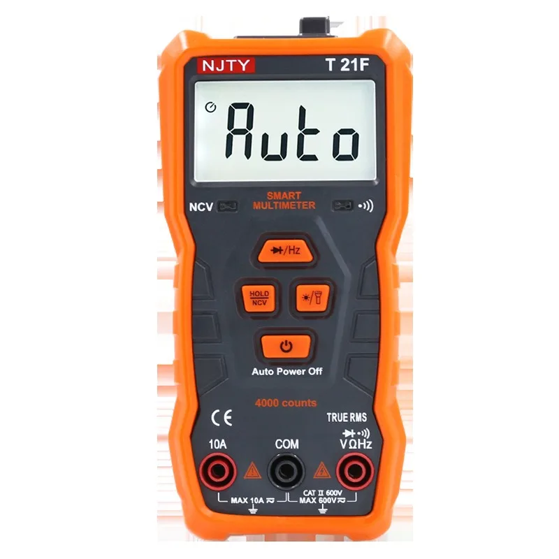 

T21F Electrician Multimeter High-precision Voltage Meters Magnetic Anti-burn Current Capacitor Tester Household Measuring Tools