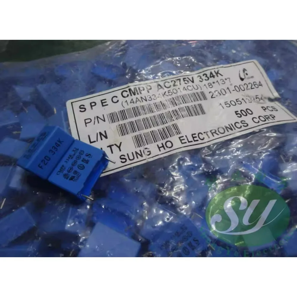 

20PCS 0.33uf/275vAC 330nf u33 334 brand new 15mm film capacitor
