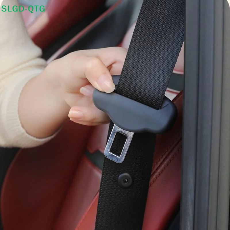 

Hot! 1Pcs Anti-Scratch Rubber Car Seat Buckle Protector Clip Protection Cover Universal Seat Belt Buckle Cover For SUV Sedan