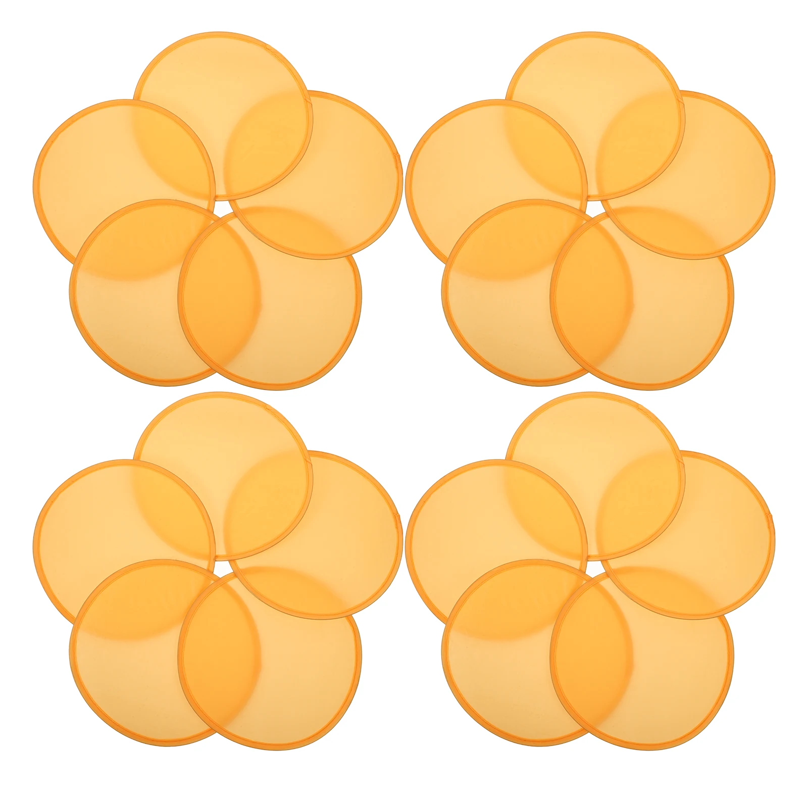 

24Pcs Flying Disc Foldable Fans Outdoor Summer Party Favors Interactive Fun Round Flying Disc for Children Foldable Fan