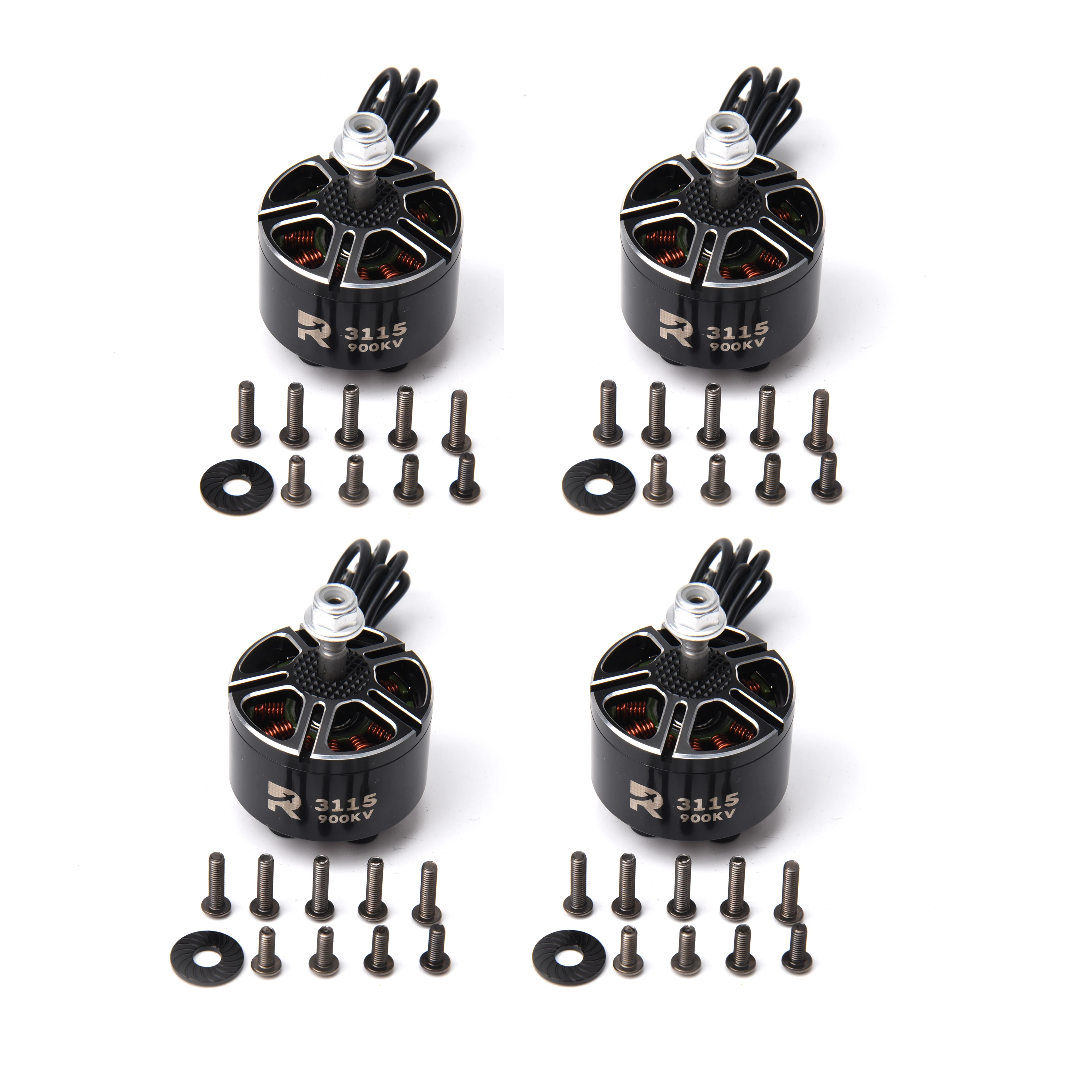 R3115 3115 900KV 3-6S Brushless Motor for FPV Freestyle Mark4 XL10 LX10 Rekon10 10inch Long Range Cinelifter RC Drones