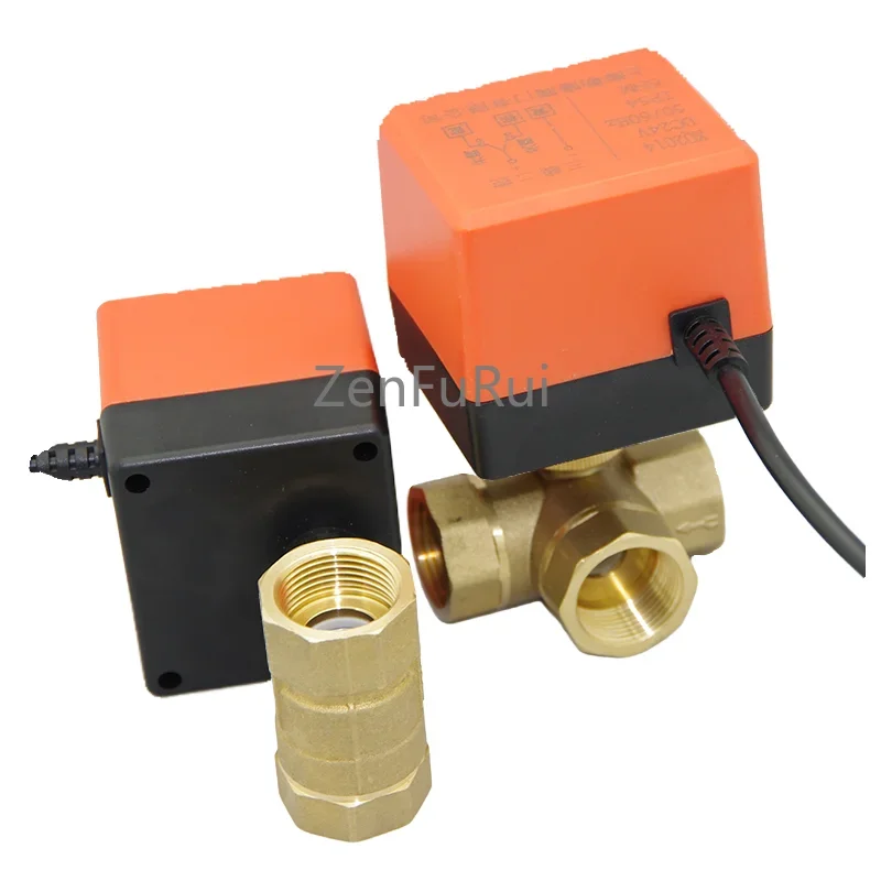 

Electric Ball Valve Two-Way Three-Way Control Fan Coil Solar Energy 4 Points 6 Points DN15 20