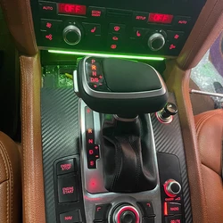 For Audi A6 C6 C7 A7 A5 A4B8 Q5 S5 Led Light Car Accessories Gear Shift Knob Gear Stick Automatic Gearbox Handle Lever Knobs
