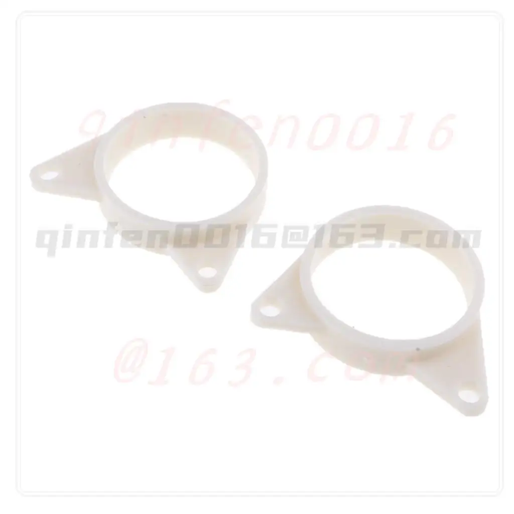 1pair for CBR400 NC23 NC29 VFR400 NC30 Series White Front Bracket Mount 4