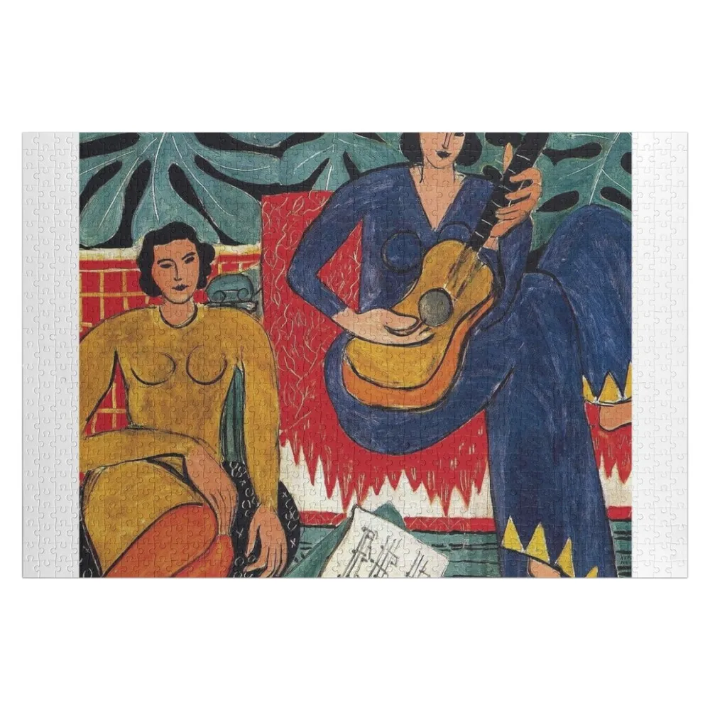 

Henri Matisse - Music - Exhibition Poster Jigsaw Puzzle Customized Picture Photo Customized Photo Wooden Boxes Puzzle