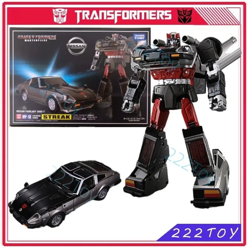 В наличии Трансформеры Masterpiece MP-18 KO Edition Classic Streak KO Фигурка Робот Игрушка Классические хобби Аниме Фигурки