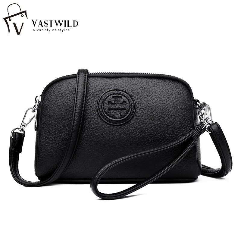 

Универсальная женская сумка через плечо из искусственной кожи, стильная, высококачественная, брендовая, на молнии, сплошной цвет, с узором, повседневная сумка на плечо для повседневного использования