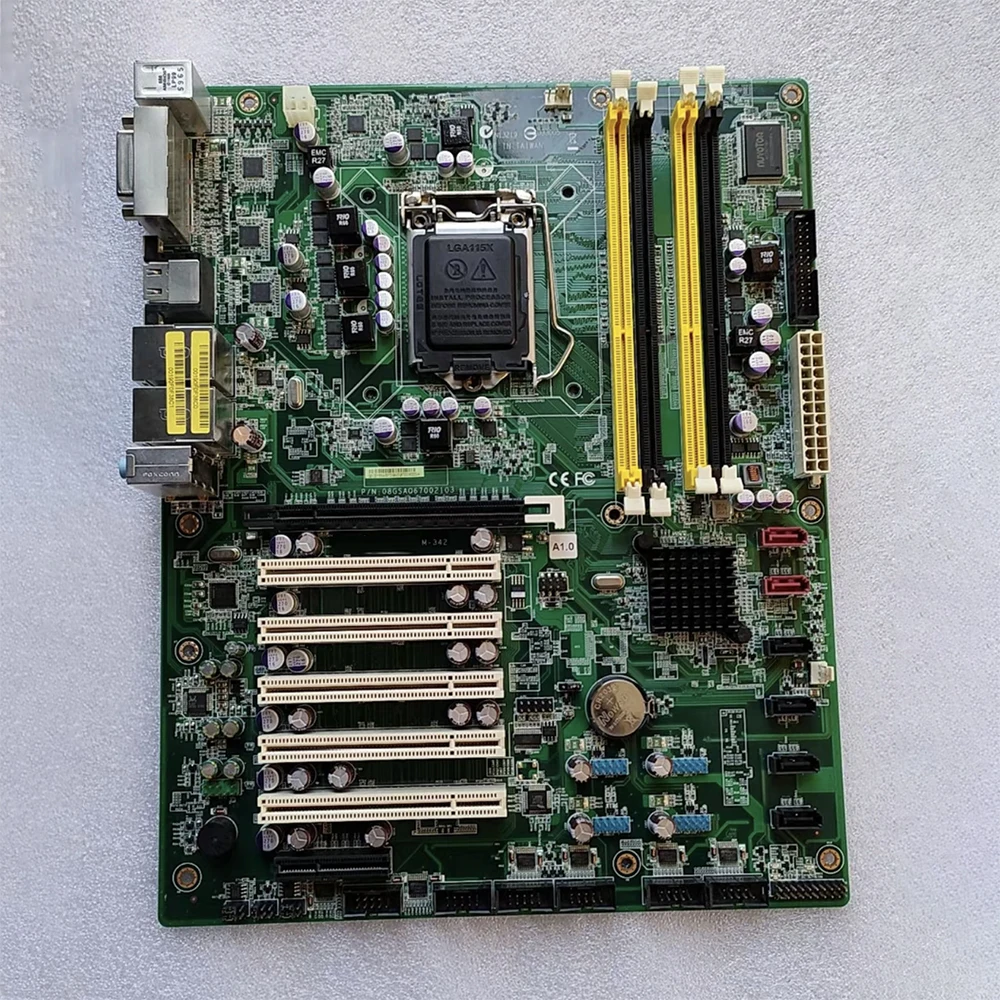 Dual Ethernet Port 08GSAQ67002103 Industrial Control Motherboard M-342 Q67 For ADLINK