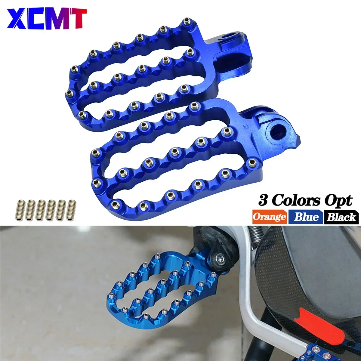 Motorcycle Foot Rest Pegs Footrest Footpeg For KTM 690 Enduro R SMC/R 790 890 950 990 1050 1090 1190 1290 Adventure Supermoto