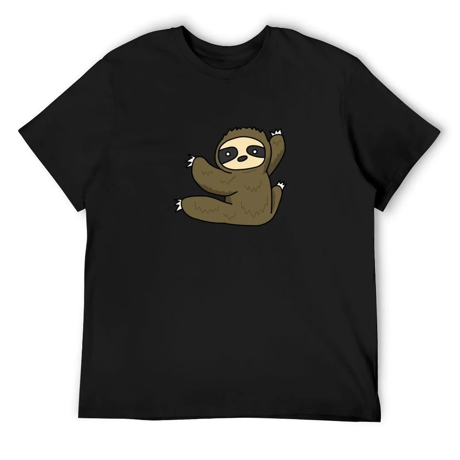 Climbing Sloth T-Shirt graphic t shirt vintage cotton graphic tees quick drying baggy shirts heavyweight t shirts for men