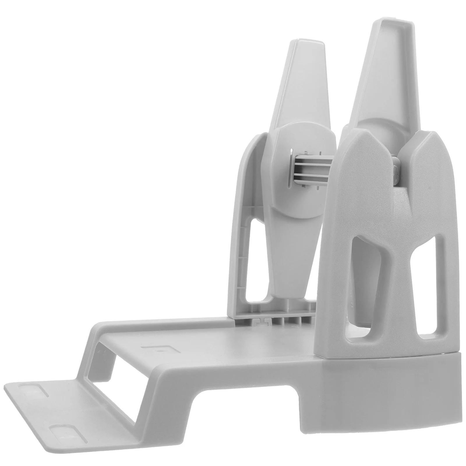 1 قطعة حامل ملصقات لفات خارجية رف ورق الملصقات الحرارية آلة لف يدوية قوية لمستلزمات الطابعة ملحقات المكدس #4