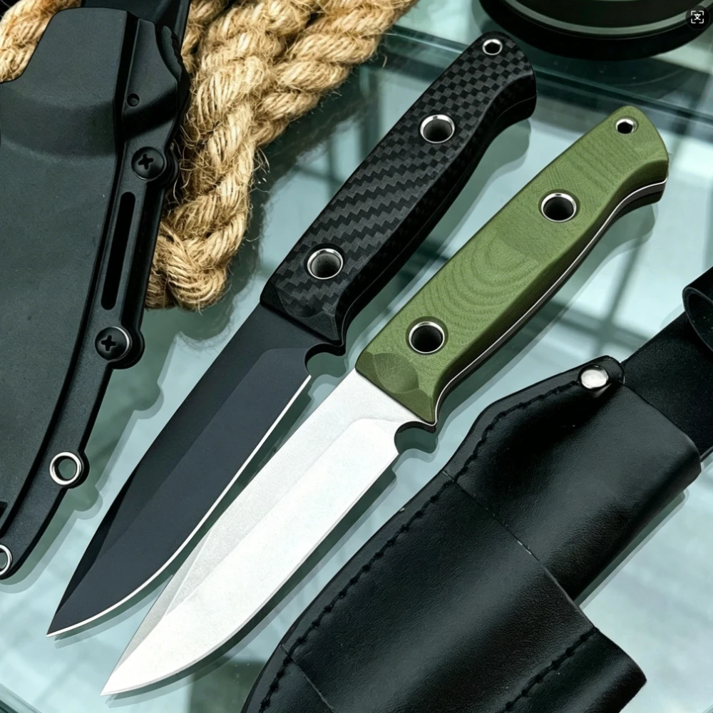 

Высокопроизводительный нож BM 163 с фиксированным клинком, прочная сталь D2 и рукоять из G10, портативный нож EDC для кемпинга и походов