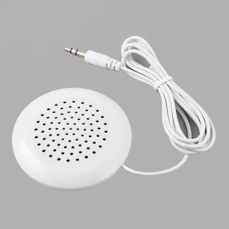 Mini Portable Pillow Speaker Music 3.5mm Sleeping Player Soft Relaxed Plug-in Audio Loudspeaker for MP3 MP4 Computer PC Laptop