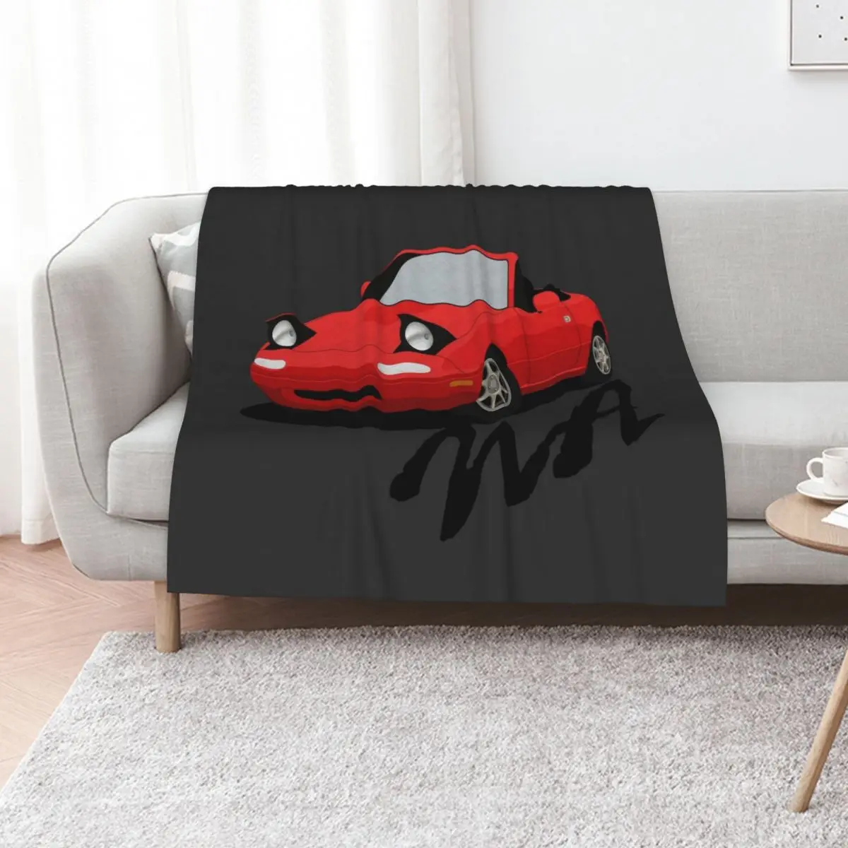 

Miata NA Throw Blanket Baby Giant Sofa heavy to sleep Vintage Blankets