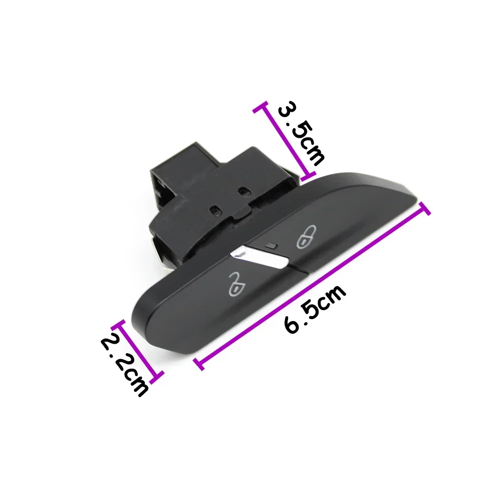 LHD RHD1PC 95B962125A,95B962125B Car interior Door Left Right Lock Unlock Switch Button Assembly For Porsche Macan 2014-2024
