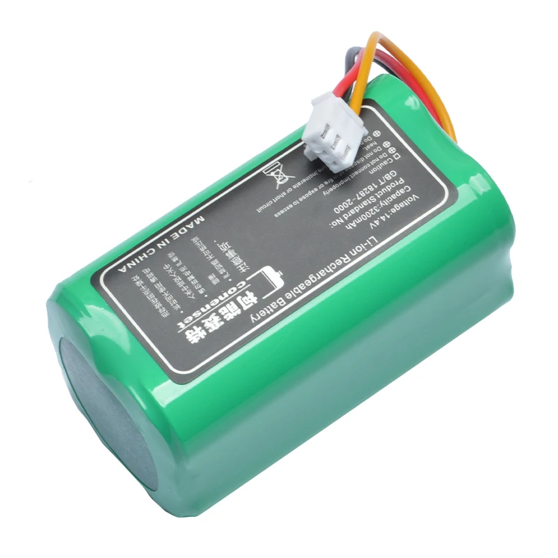 3200mAh Original Battery For ABIR X5 X6 X8 R20 Robot Vacuum Cleaner lithium cell Cleaning Accessories Spare Parts