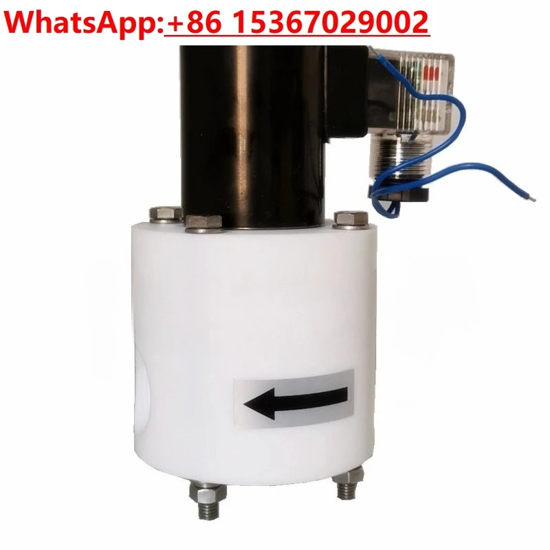 

ZCF anti-corrosion solenoid valve, polytetrafluoroethylene, strong acid and alkali corrosion resistance