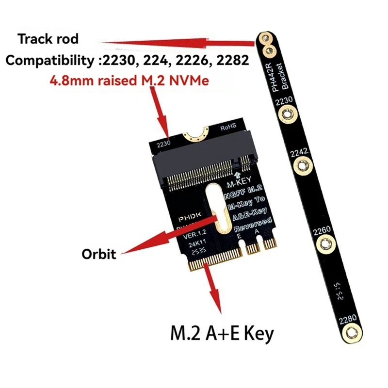 M.2 A+E To Nvme Ssd… - image