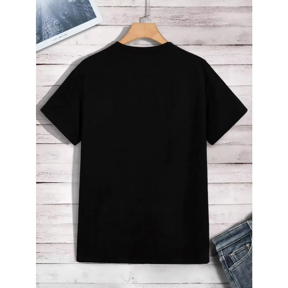 Funny Smiley Face about To Fall Apart Printed T-shirt Men Women Fashion Loose Tshirt Summer Clothes Loose Casual T-shirt Y2K Top