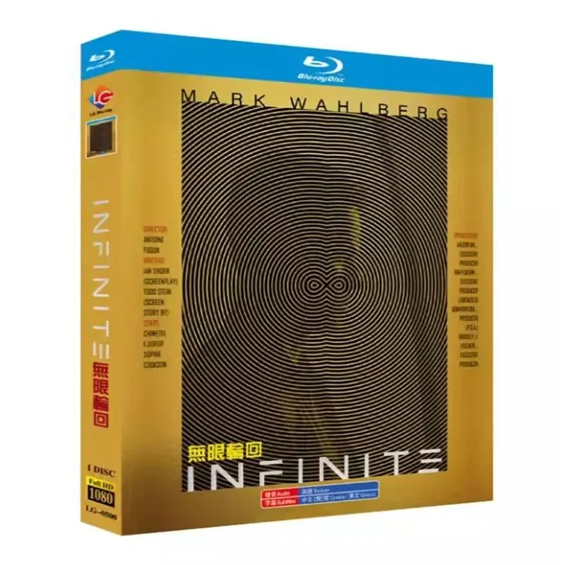 Blu ray Ultra High Definition Movies Unlimited Infinite Cycle BD Disc Box With Chinese And English Subtitles