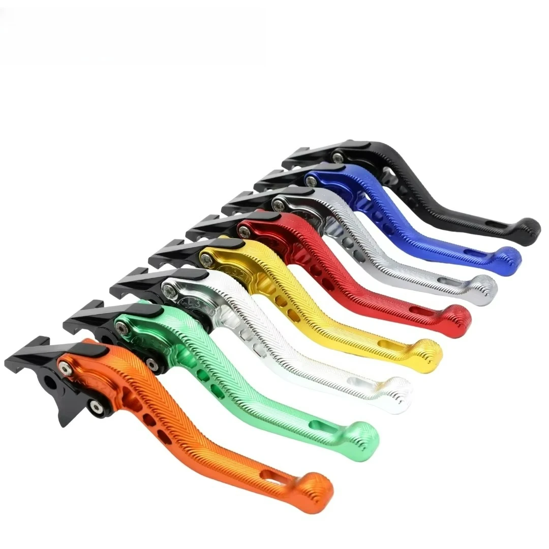 

General Motorcycle Left Clutch Rod Right Motorcycle Brake Handle CNC Aluminum Adjustable Rod Motorcycle Accessories
